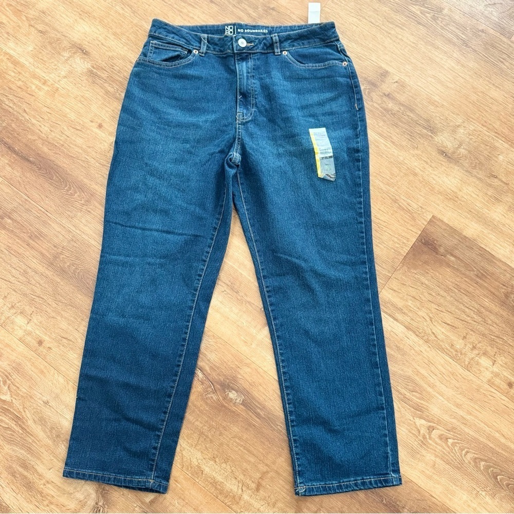 No Boundaries Juniors High Rise Mom Jeans Size 13 | 27" Inseam NWT LOT Of 2 - Picture 11 of 15